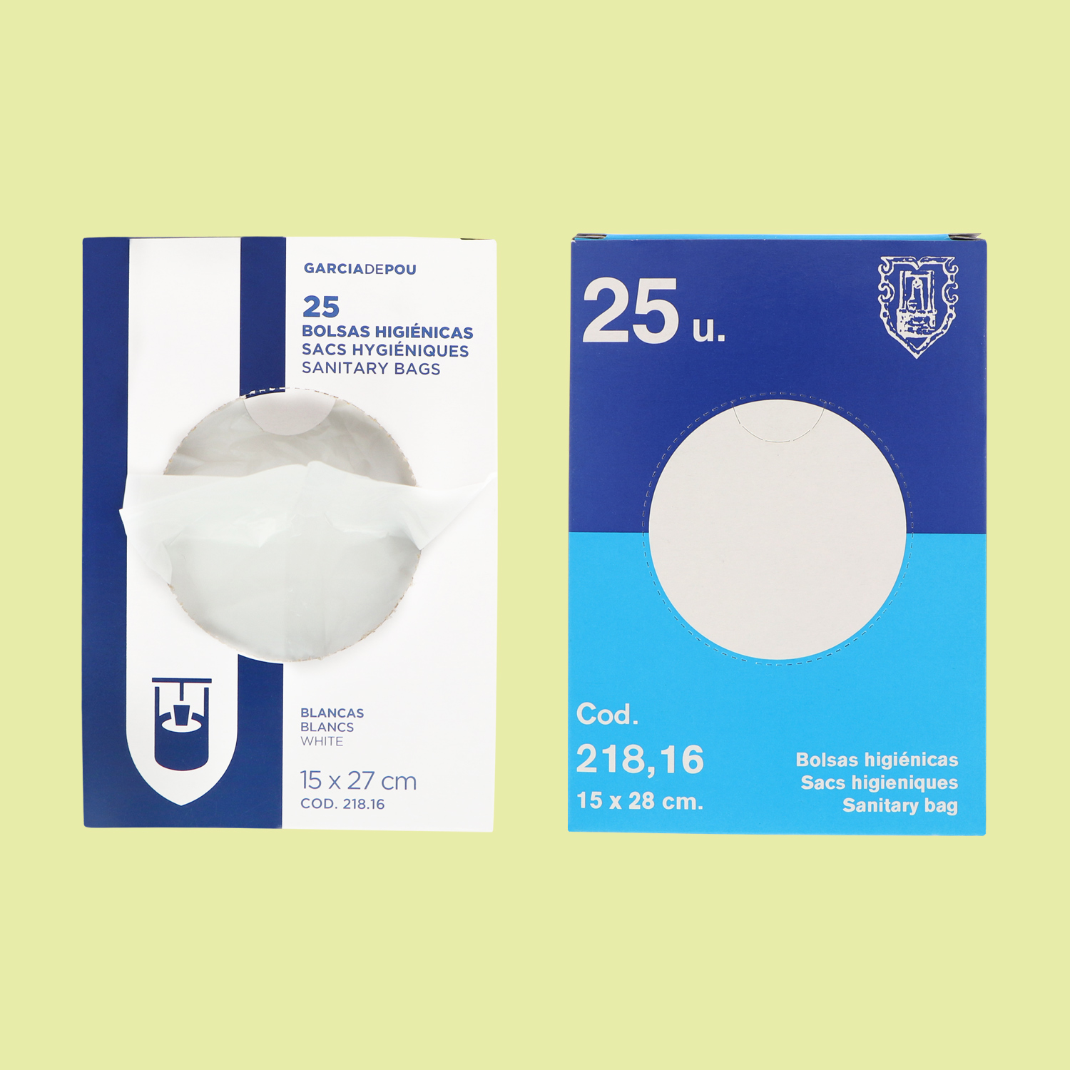 Wall sanitary bag dispenser - AI0920CS - Mediclinics, s.a. - inox /  commercial
